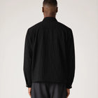 CAGE SEERSUCKER JACKET // BLACK PINSTRIPE