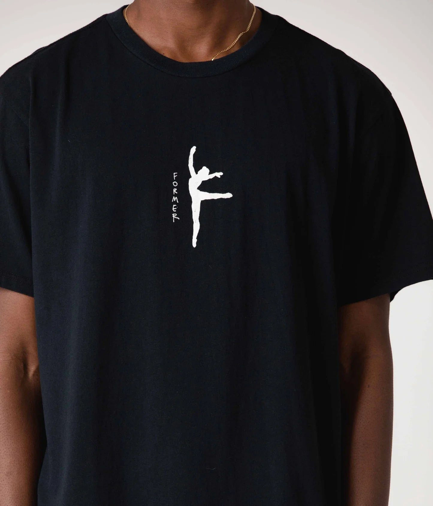 SUSPENSION T-SHIRT // BLACK