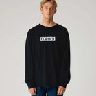 LEGACY PLATE LS T-SHIRT // BLACK