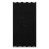 F LUX BEACH TOWEL // BLACK