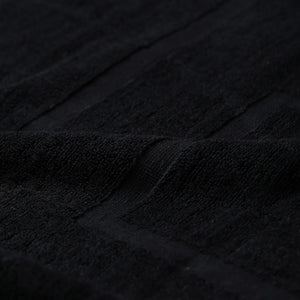 F LUX BEACH TOWEL // BLACK
