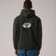 HALO HOOD // WORN BLACK