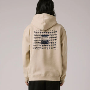 LABYRINTH HOOD // BONE
