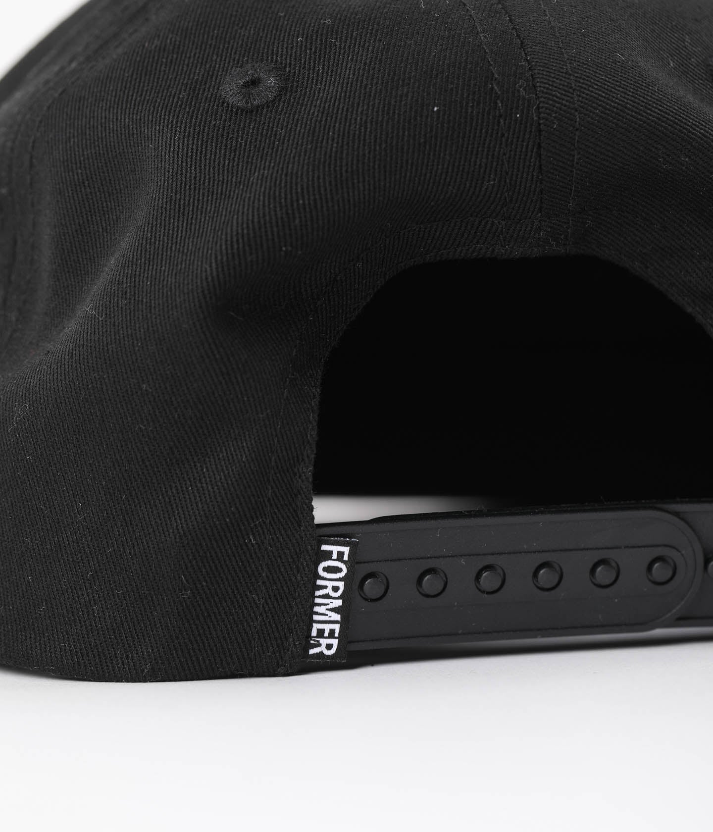 CRUX PATCH CAP // BLACK