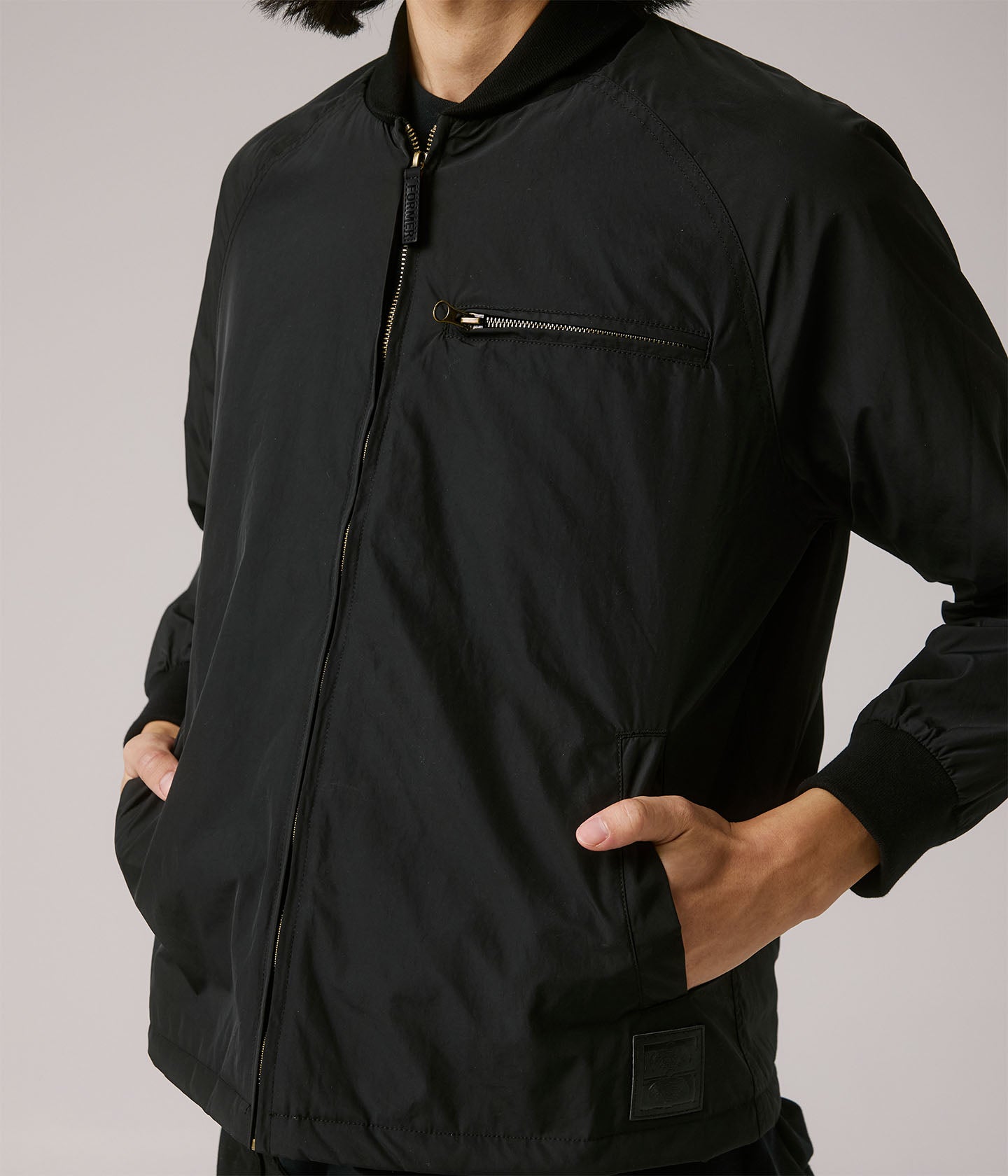 VT NYLON JACKET // BLACK