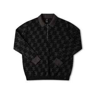 SYNOPTIC LS POLO // BLACK