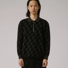 SYNOPTIC LS POLO // BLACK