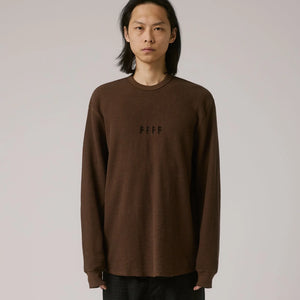 AG WAFFLE LS // TAUPE