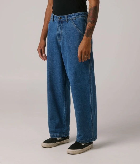 REYNOLDS DENIM PANT // WORN BLUE