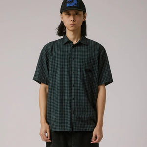 MANNERS CHECK SS SHIRT // RIVER