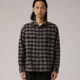 MANNERS PLAID LS SHIRT // TAUPE