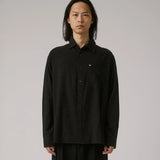 VIVIAN LS SHIRT // BLACK