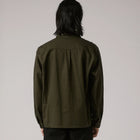 DARING LS OVERSHIRT // DEEP OLIVE