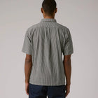 REYNOLDS STRIPE SS SHIRT // BLACK