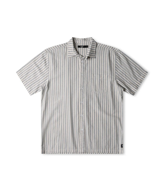 REYNOLDS STRIPE SS SHIRT // BONE