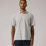 REYNOLDS STRIPE SS SHIRT // BONE