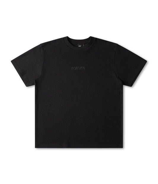 LEGACY WAFFLE T-SHIRT // BLACK