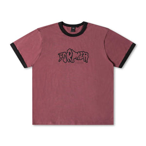 VANISH RINGER T-SHIRT // PLUM