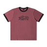 VANISH RINGER T-SHIRT // PLUM