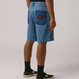 REYNOLDS HALO 21" DENIM SHORT // WORN BLUE