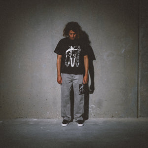 DISTEND DENIM PANT // WASHED GREY