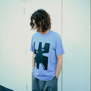 ENIGMA T-SHIRT // WASHED COBALT