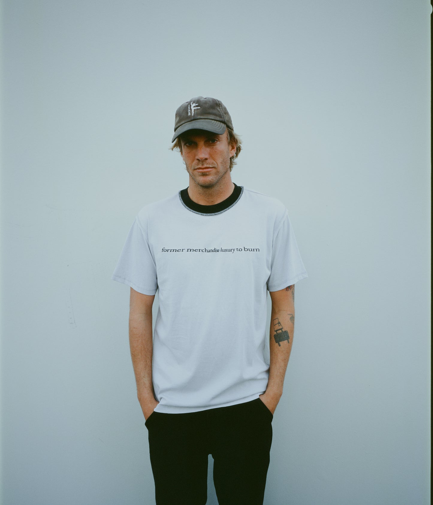 BURN T-SHIRT // CEMENT