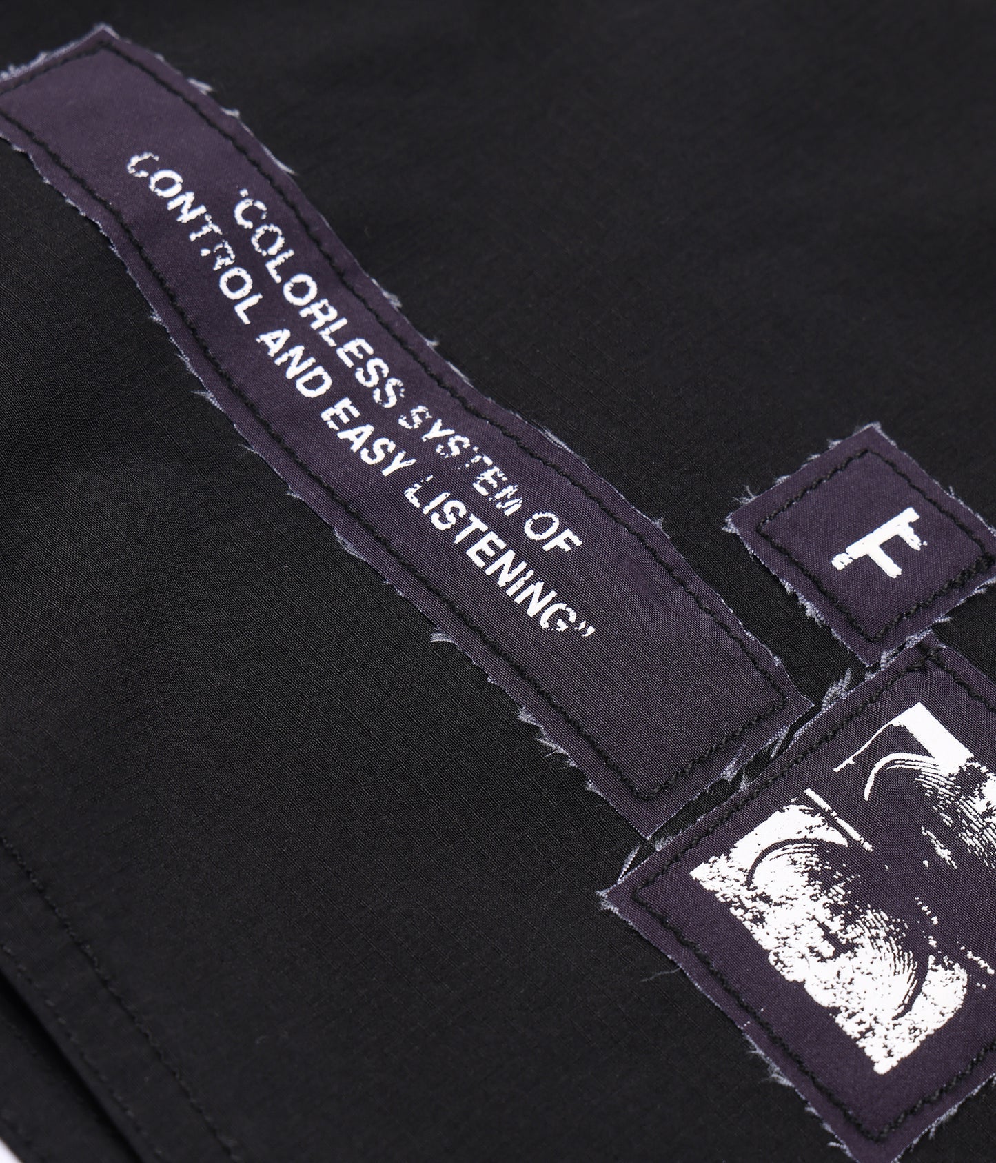 HUSH PATCH 18" TRUNK // BLACK