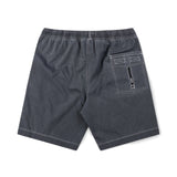 SWANS 18" SWIM SHORT // BLACK