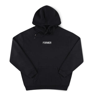 LEGACY EMB HOOD // BLACK