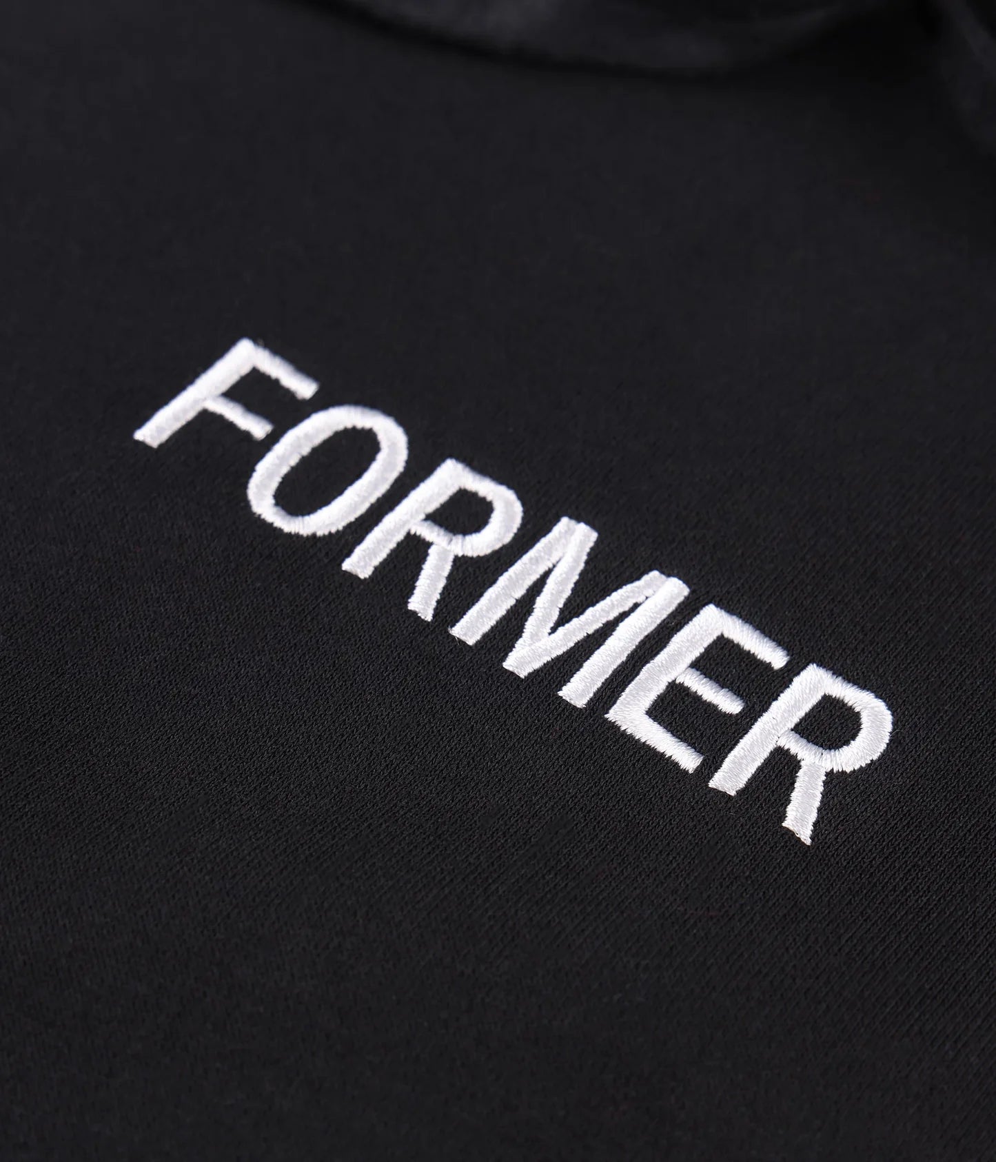 LEGACY EMB HOOD // BLACK