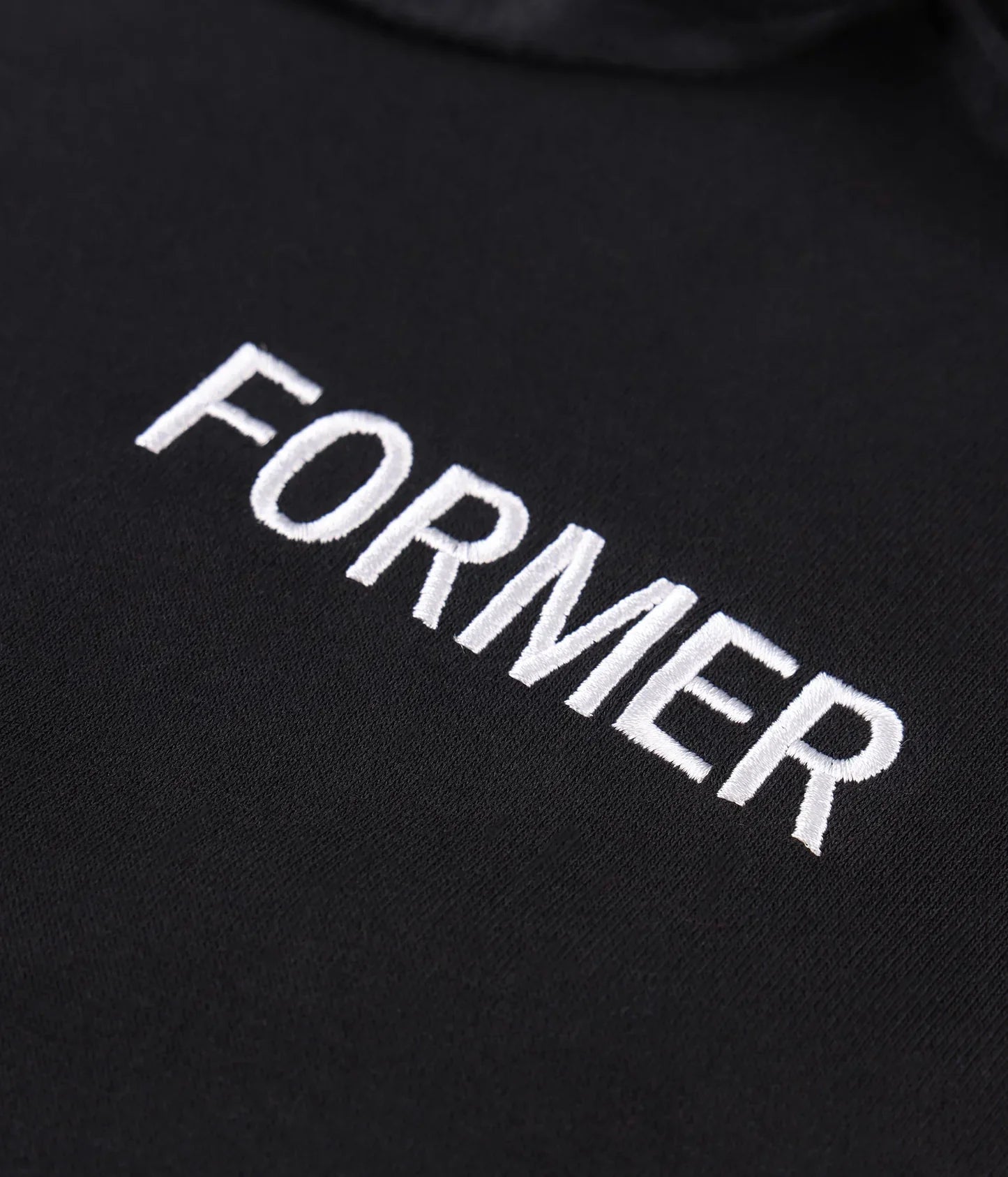 LEGACY EMB HOOD // BLACK
