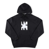 ENIGMA PATCH HOOD // BLACK