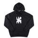 ENIGMA PATCH HOOD // BLACK