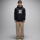 ENIGMA PATCH HOOD // BLACK