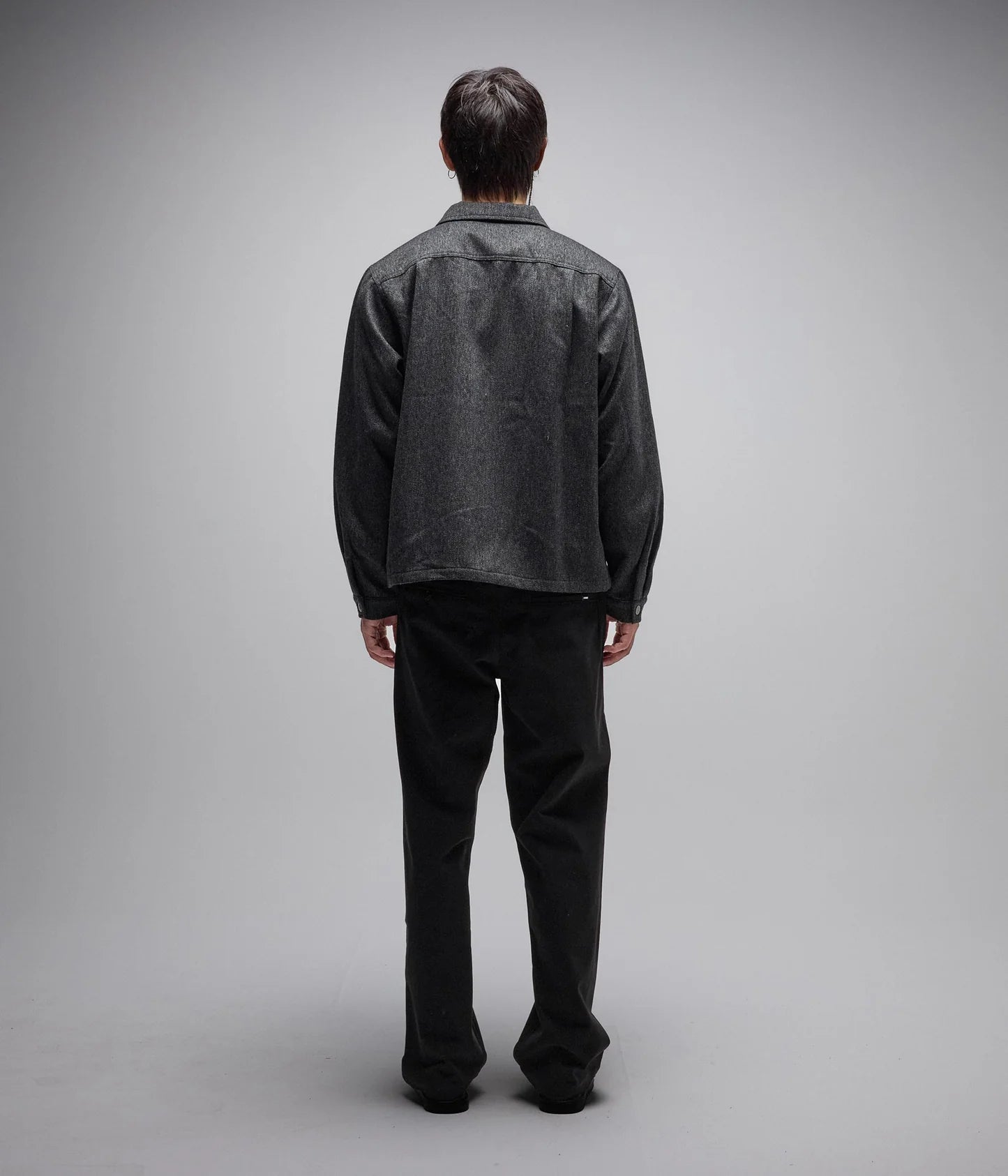 AG CAGE WOOL JACKET // GREY