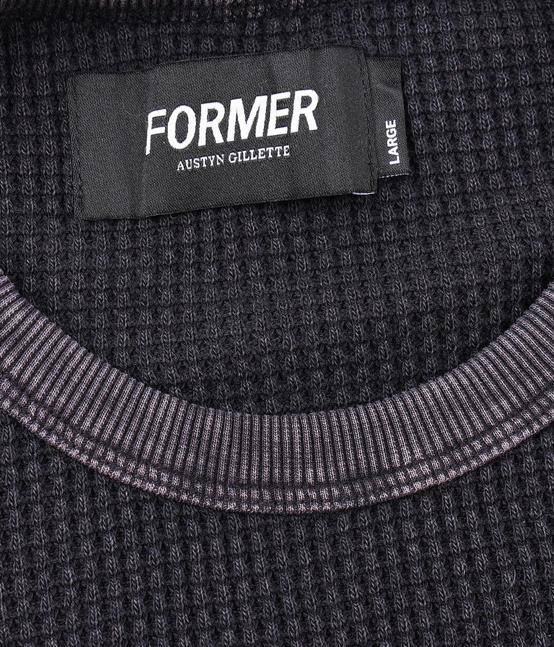 AG ACID LS WAFFLE // ACID BLACK