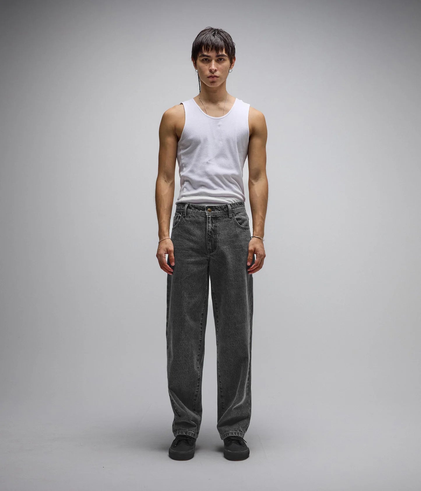 CRUX DENIM PANT // WASHED BLACK