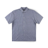 REYNOLDS STRIPE SS SHIRT // BONE/NAVY