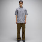 REYNOLDS STRIPE SS SHIRT // BONE/NAVY