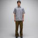 REYNOLDS STRIPE SS SHIRT // BONE/NAVY