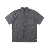 REYNOLDS STRIPE SS SHIRT // WORN BLACK