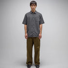REYNOLDS STRIPE SS SHIRT // WORN BLACK