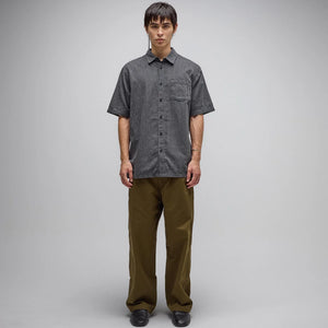 REYNOLDS STRIPE SS SHIRT // WORN BLACK