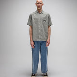 VIVIAN CHECK SS SHIRT // PINE