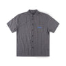 VIVIAN CHECK SS SHIRT // WORN BLACK