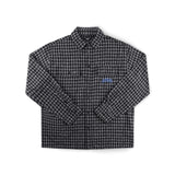 VIVIAN FLANNEL LS SHIRT // WORN BLACK
