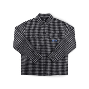 VIVIAN FLANNEL LS SHIRT // WORN BLACK