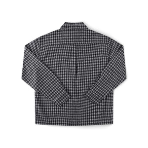 VIVIAN FLANNEL LS SHIRT // WORN BLACK
