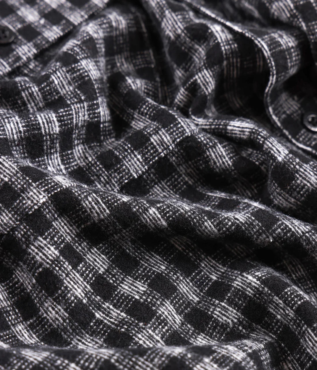 VIVIAN FLANNEL LS SHIRT // WORN BLACK